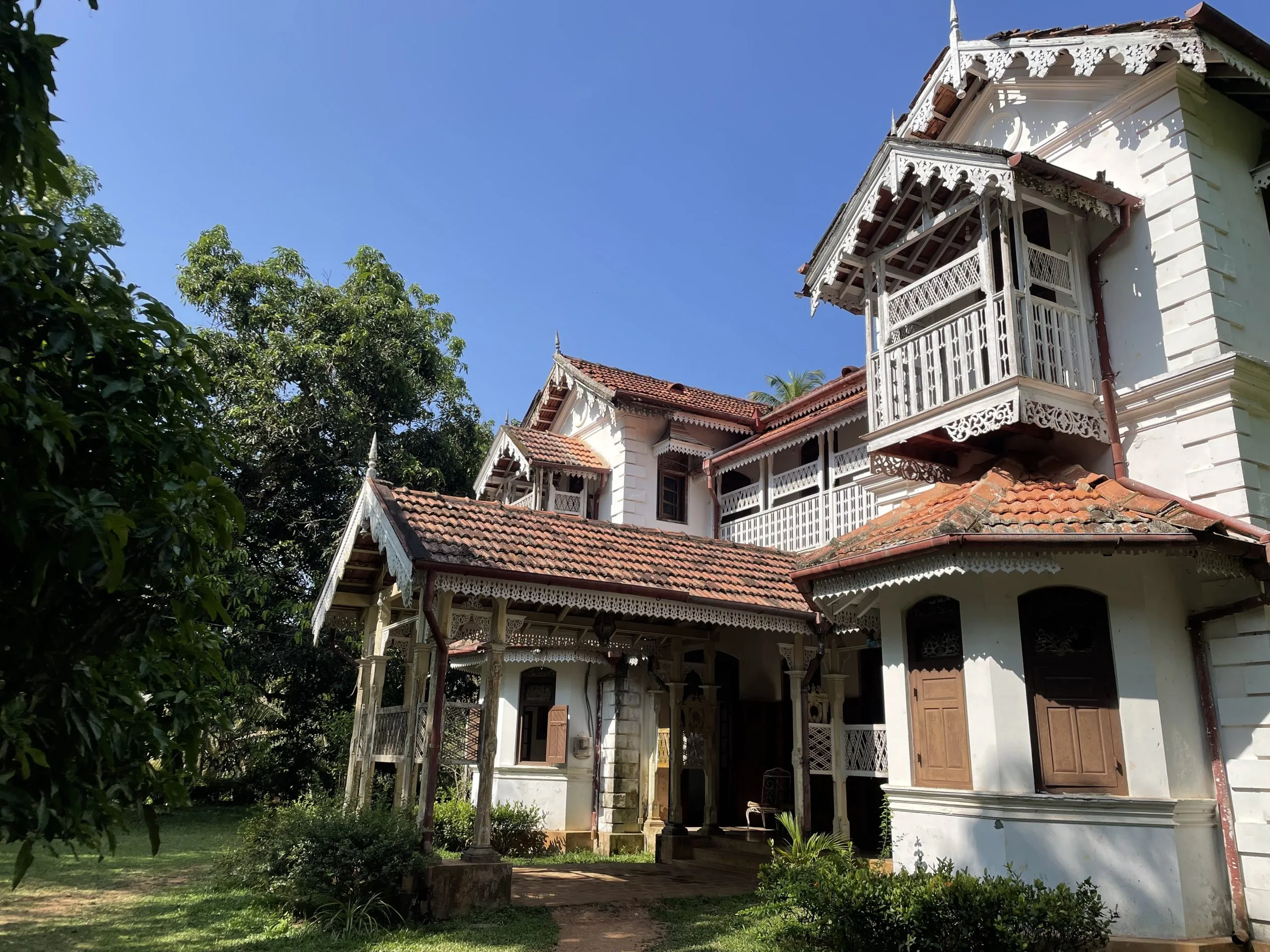 A 19th century manor house on the property